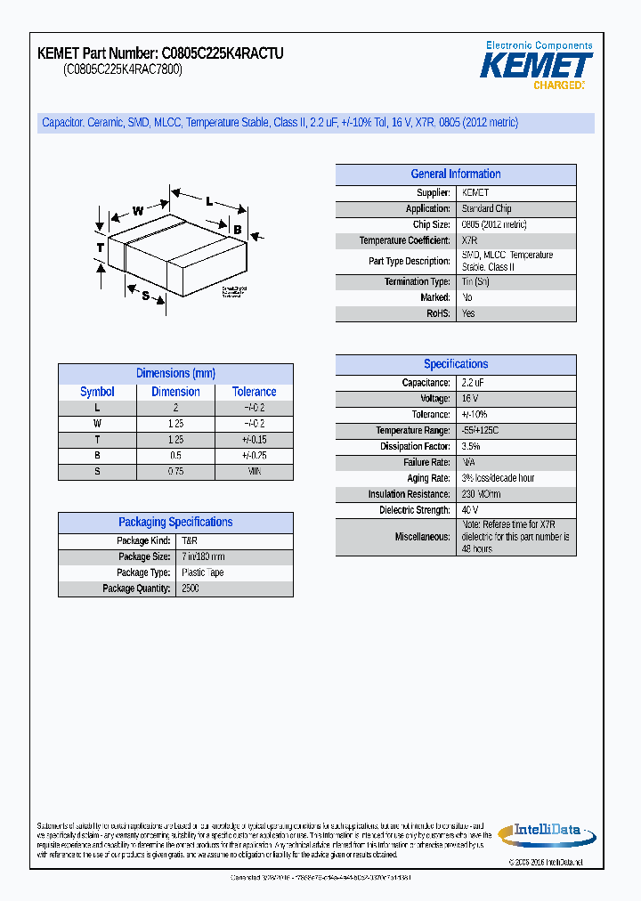 C0805C225K4RACTU-16_8731506.PDF Datasheet