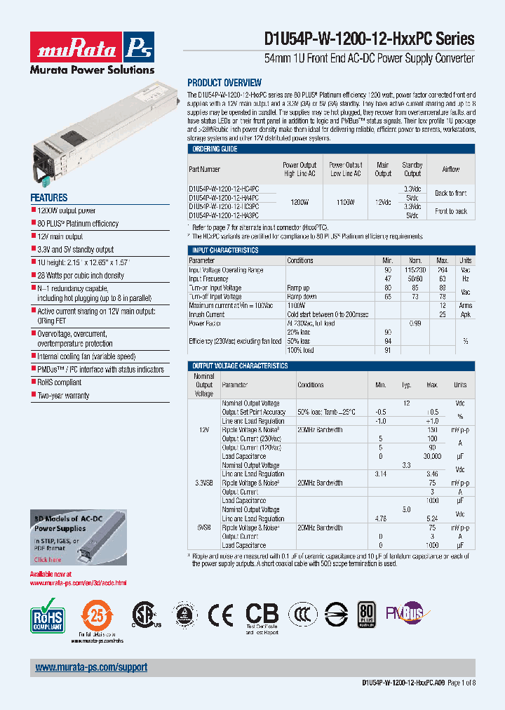 D1U54P-W-1200-12-HC4PC_8732193.PDF Datasheet