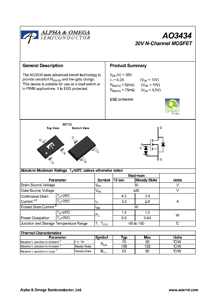 AO3434-10_8734257.PDF Datasheet