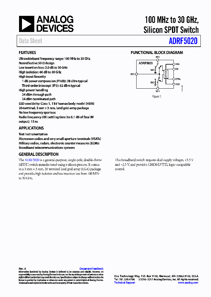 ADRF5020BCCZN_8740262.PDF Datasheet