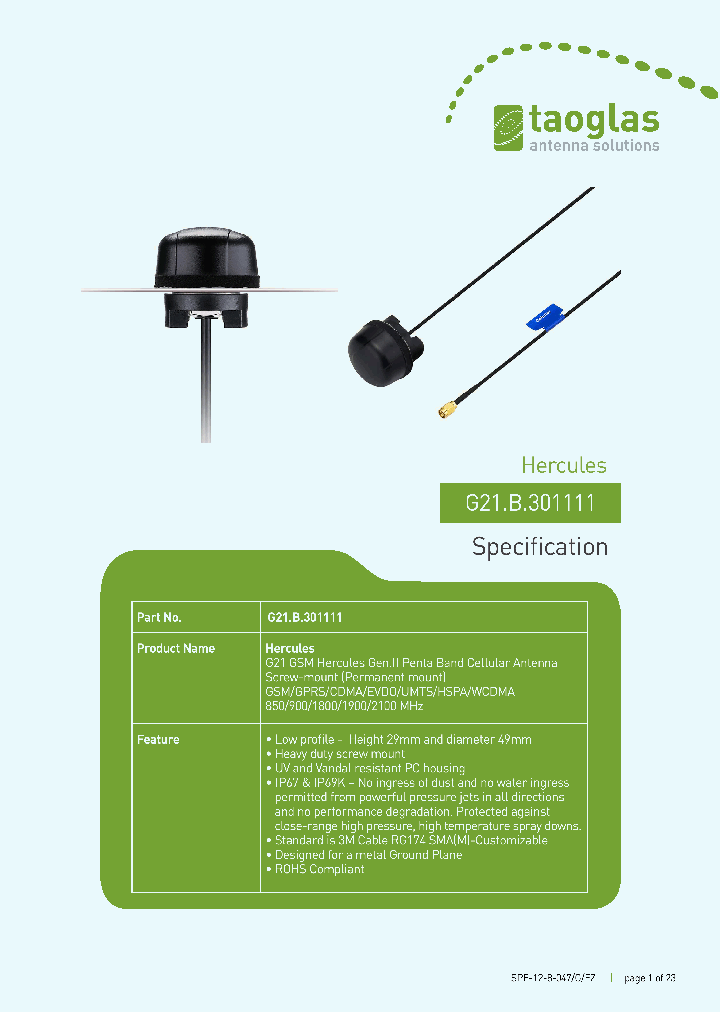 G21B3011111_8742553.PDF Datasheet