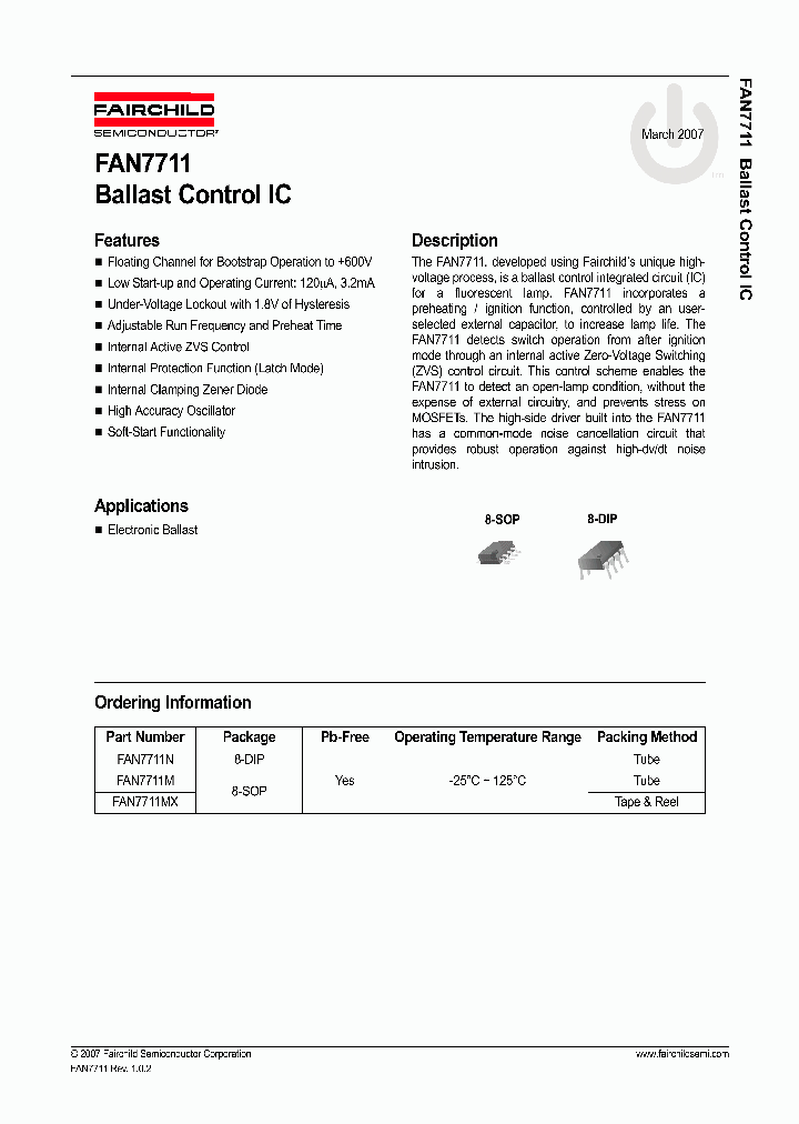 FAN7711_8759336.PDF Datasheet