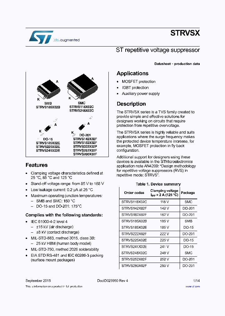 STRVS222X02F_8765785.PDF Datasheet