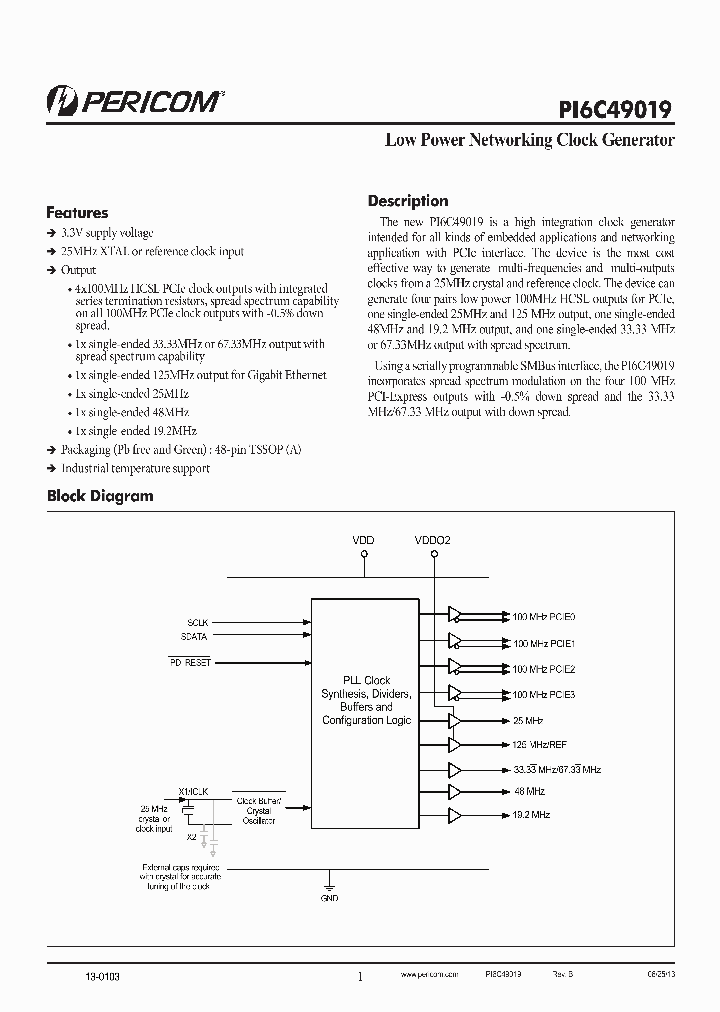 PI6C49019AIE_8794058.PDF Datasheet