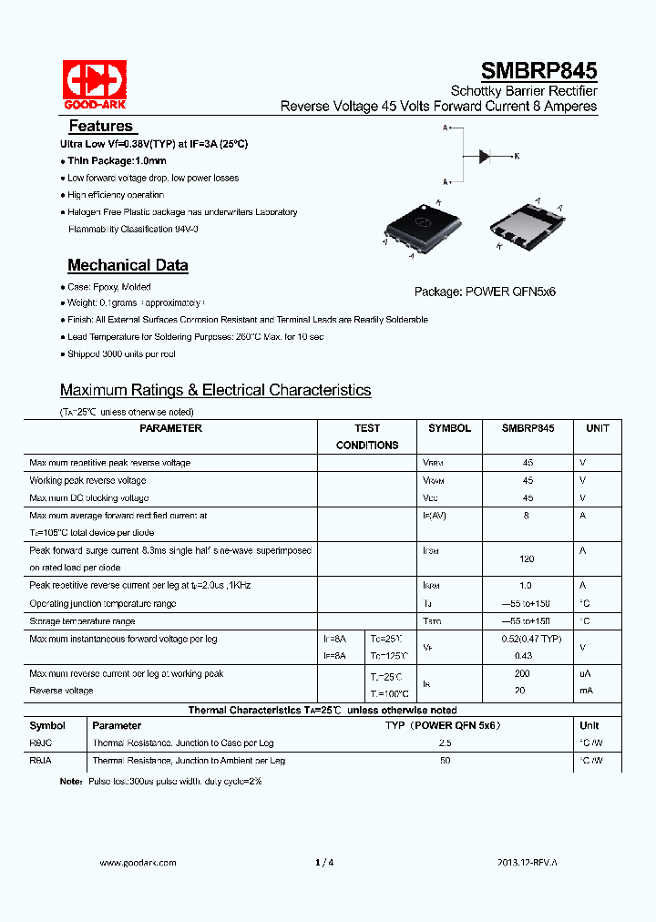 SMBRP845_8802507.PDF Datasheet