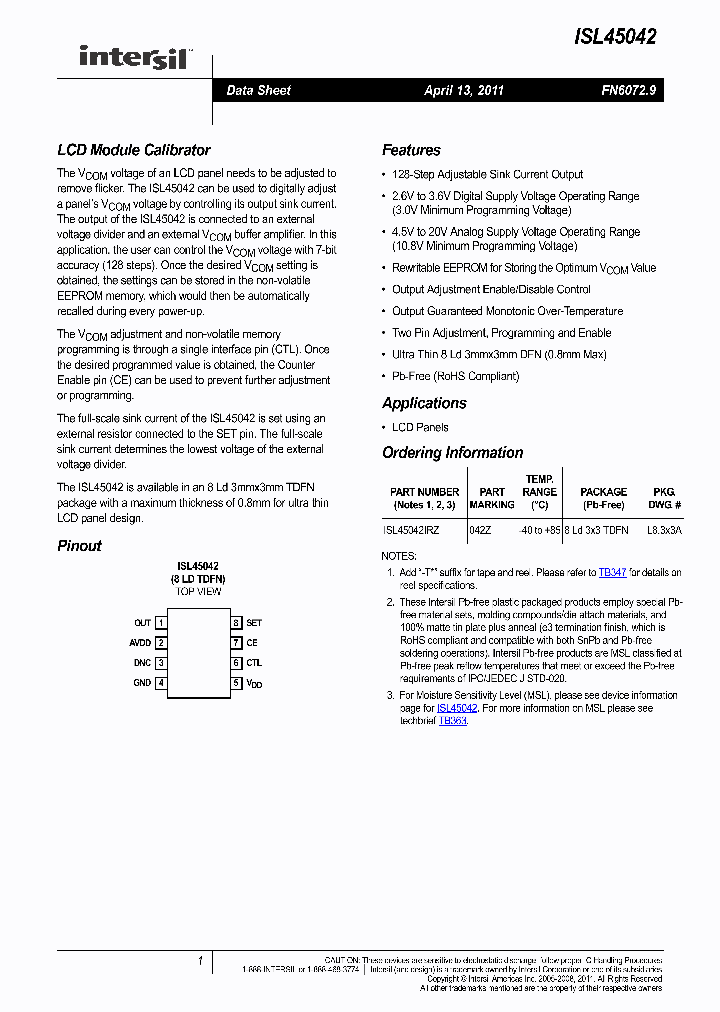 ISL45042_8804012.PDF Datasheet