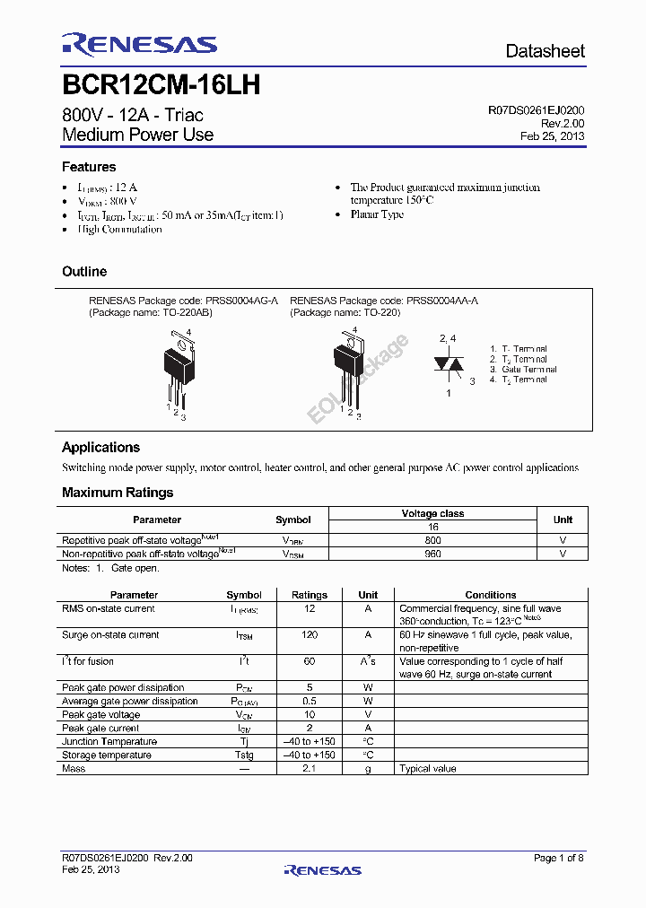 BCR12CM-16LH-15_8811136.PDF Datasheet