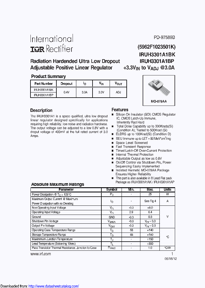 IRUH3301A1B_8818660.PDF Datasheet