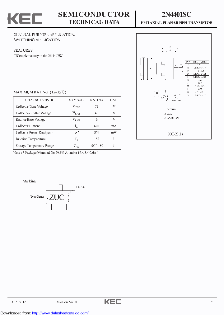 2N4401SC_8821062.PDF Datasheet