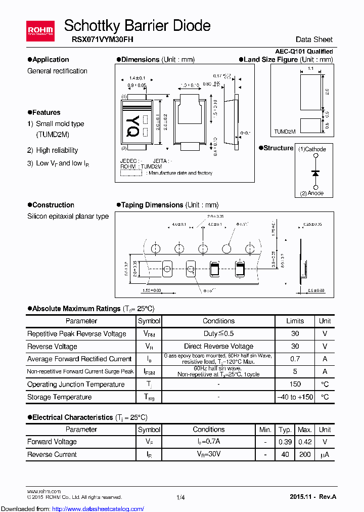 RSX071VYM30FH_8830830.PDF Datasheet