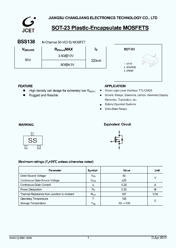 BSS138_8840292.PDF Datasheet