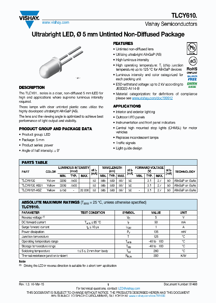 TLCY6100_8839068.PDF Datasheet