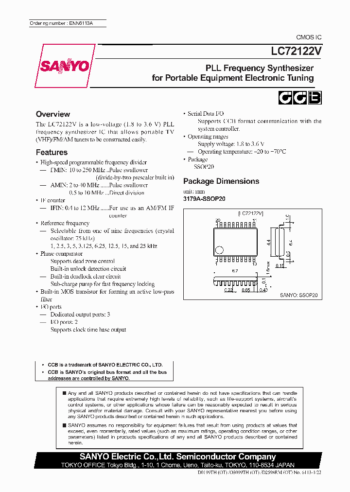 LC72122V_8831575.PDF Datasheet