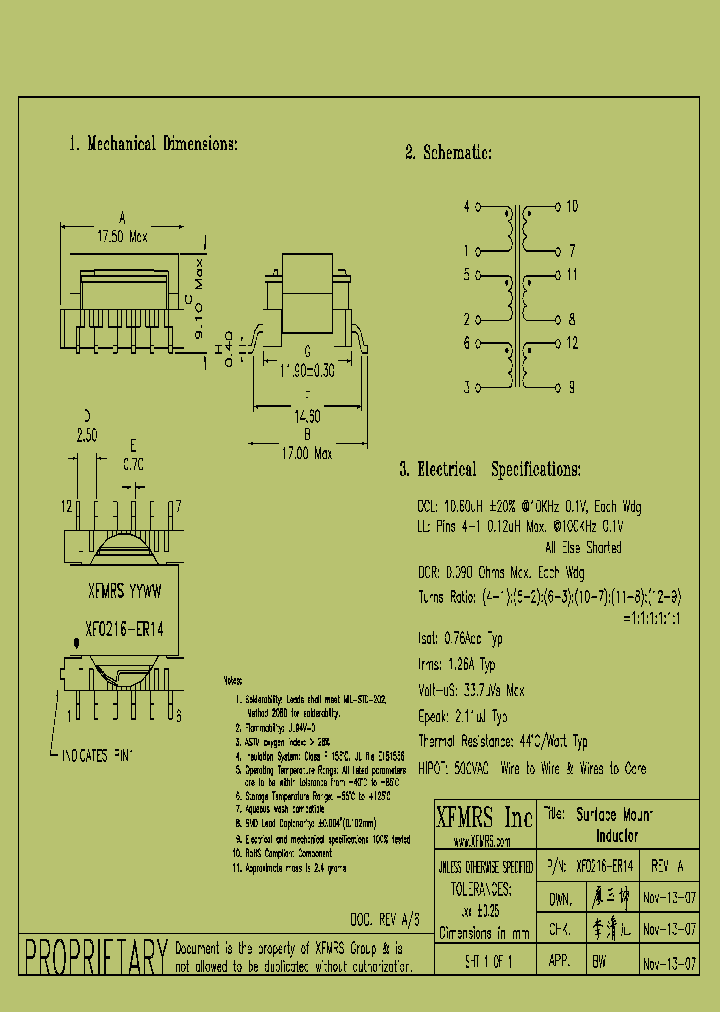 XF0216-ER14_8835291.PDF Datasheet