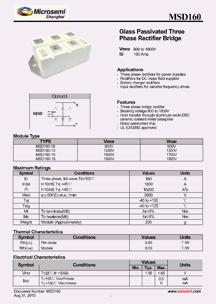 MSD160-16_8839570.PDF Datasheet