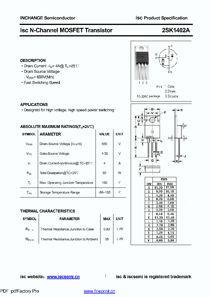 2SK1402A_8839881.PDF Datasheet