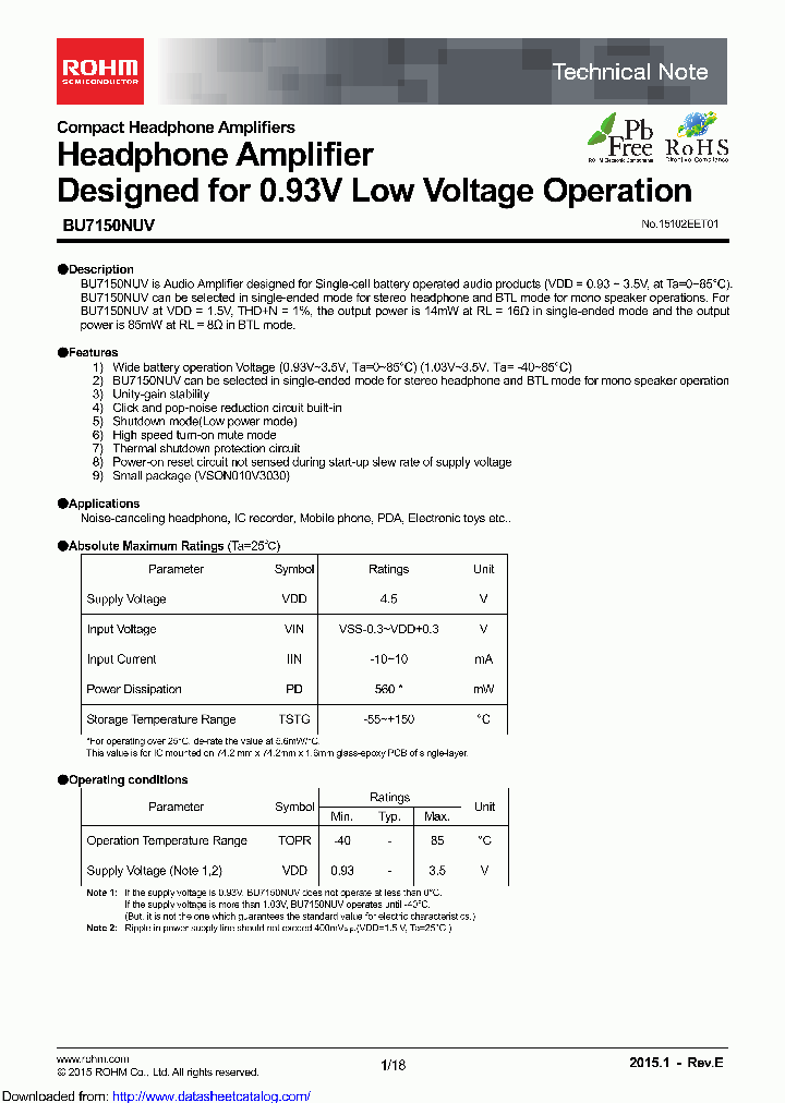 BU7150NUV-E2_8847011.PDF Datasheet