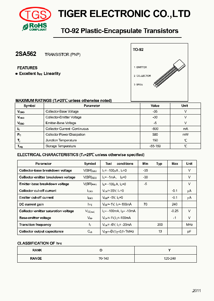 2SA562_8845688.PDF Datasheet