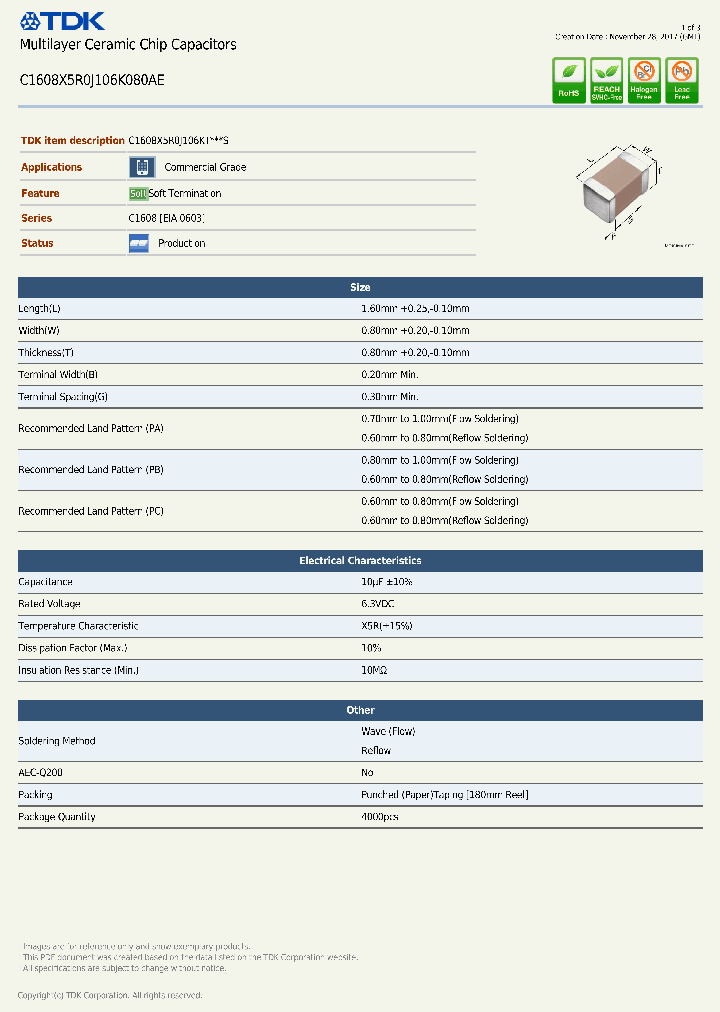 C1608X5R0J106K080AE_8846323.PDF Datasheet