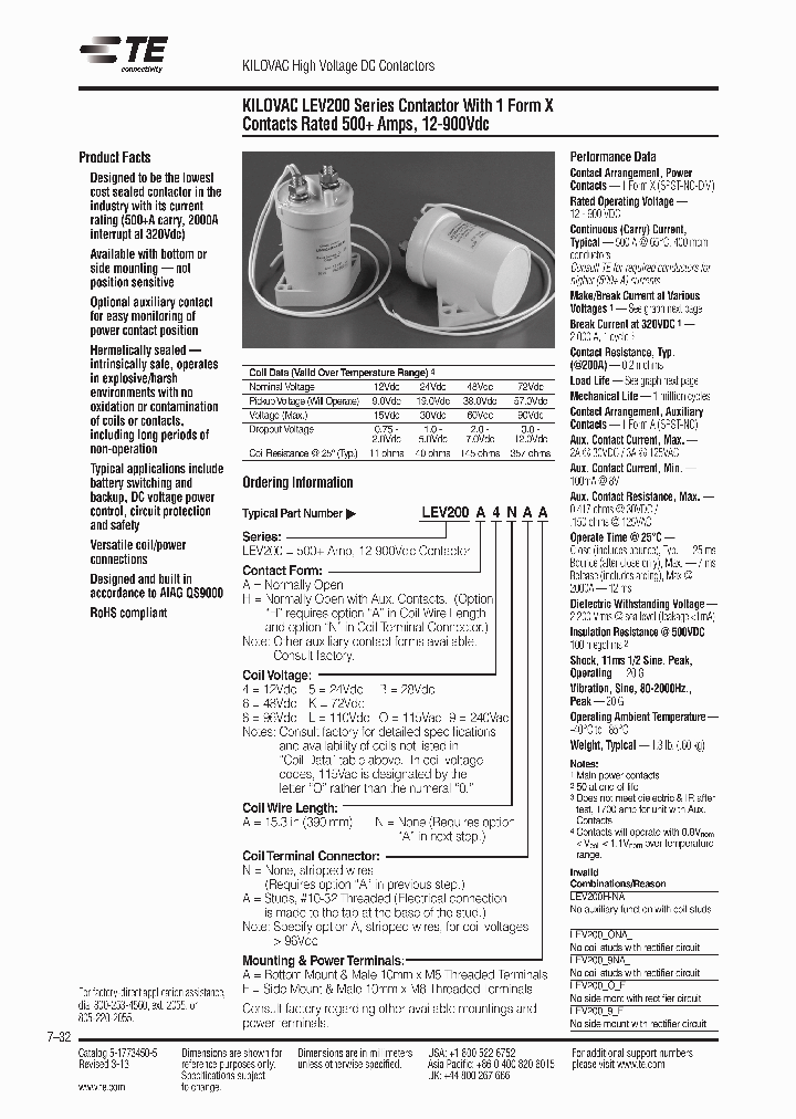 KILOVAC-LEV200_8849178.PDF Datasheet