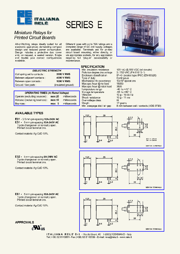 SERIESE_8853745.PDF Datasheet