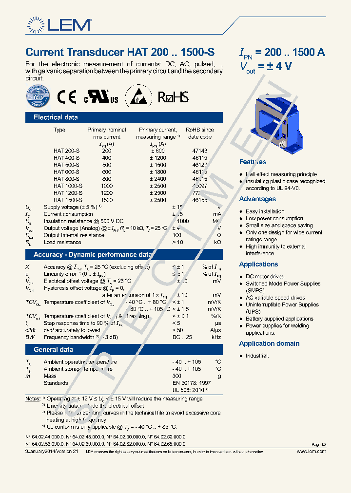 HAT1000-S_8854293.PDF Datasheet