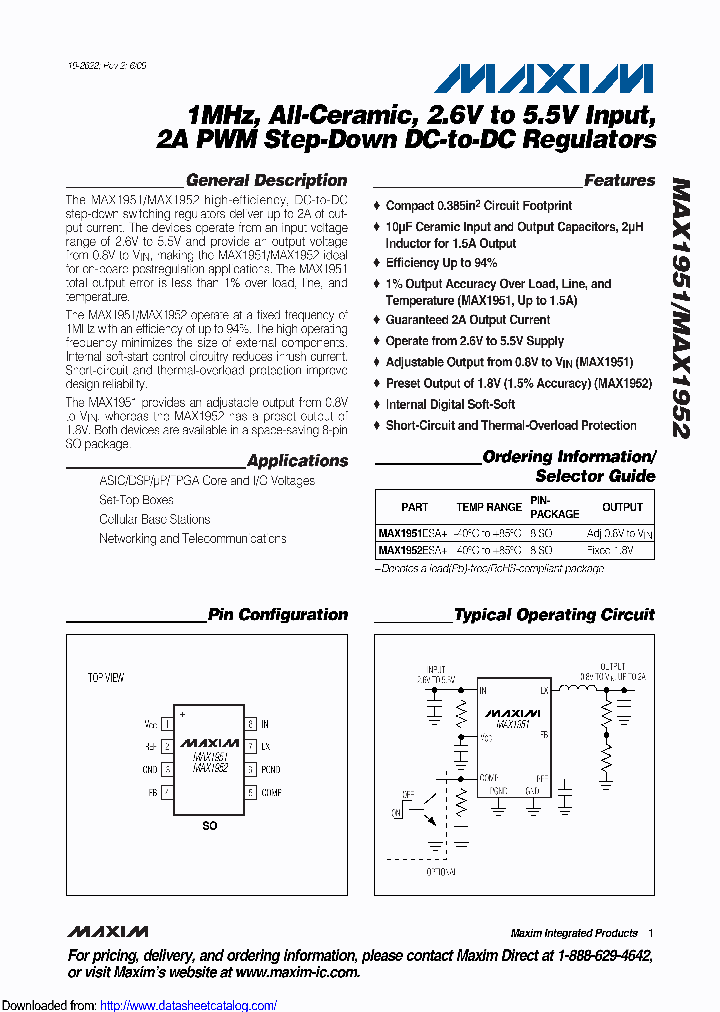 MAX1951ESA-TG05_8865731.PDF Datasheet