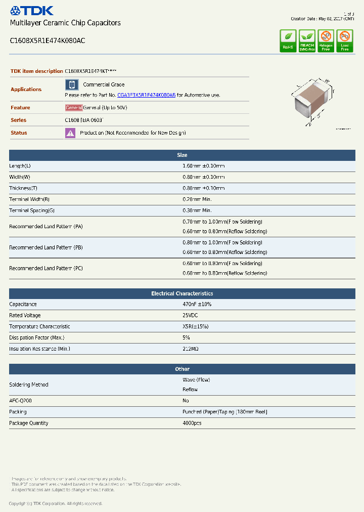 C1608X5R1E474K080AC-17_8870613.PDF Datasheet