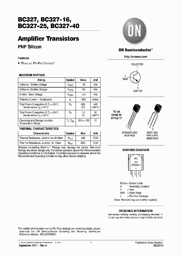 BC327_8871777.PDF Datasheet