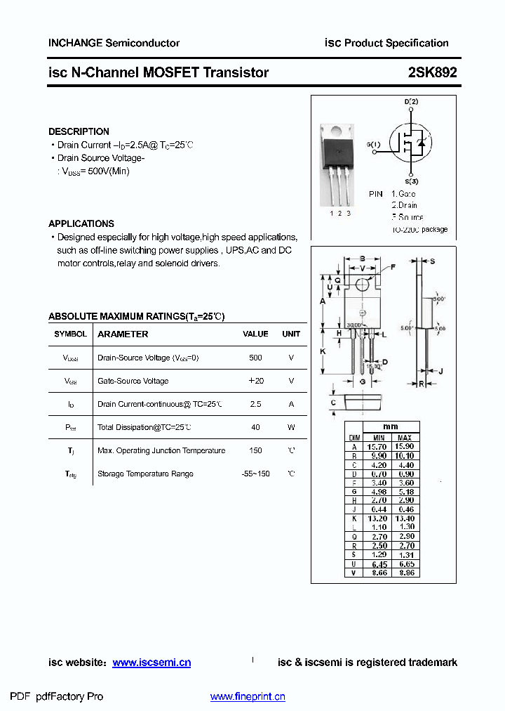 2SK892_8875678.PDF Datasheet