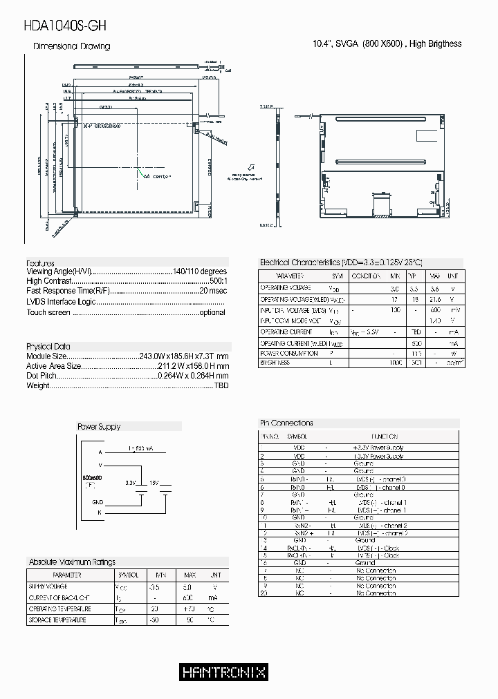 HDA1040S-GH-15_8878313.PDF Datasheet