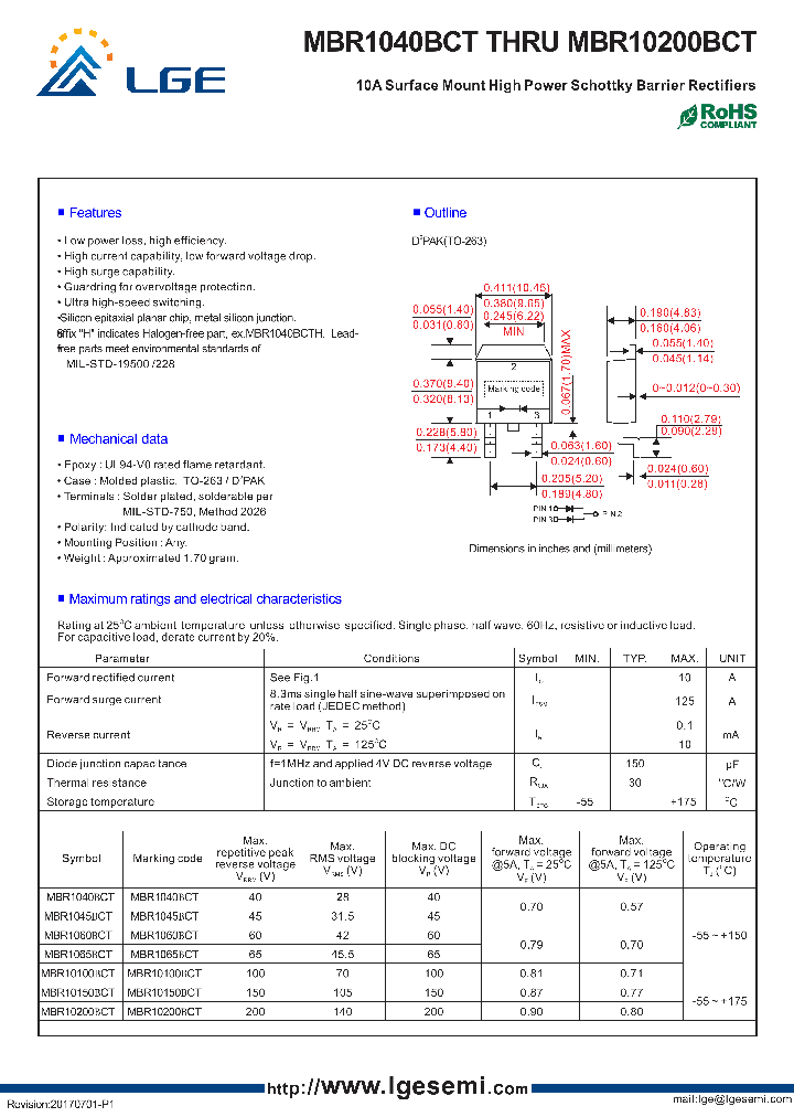 MBR1040BCT_8878721.PDF Datasheet