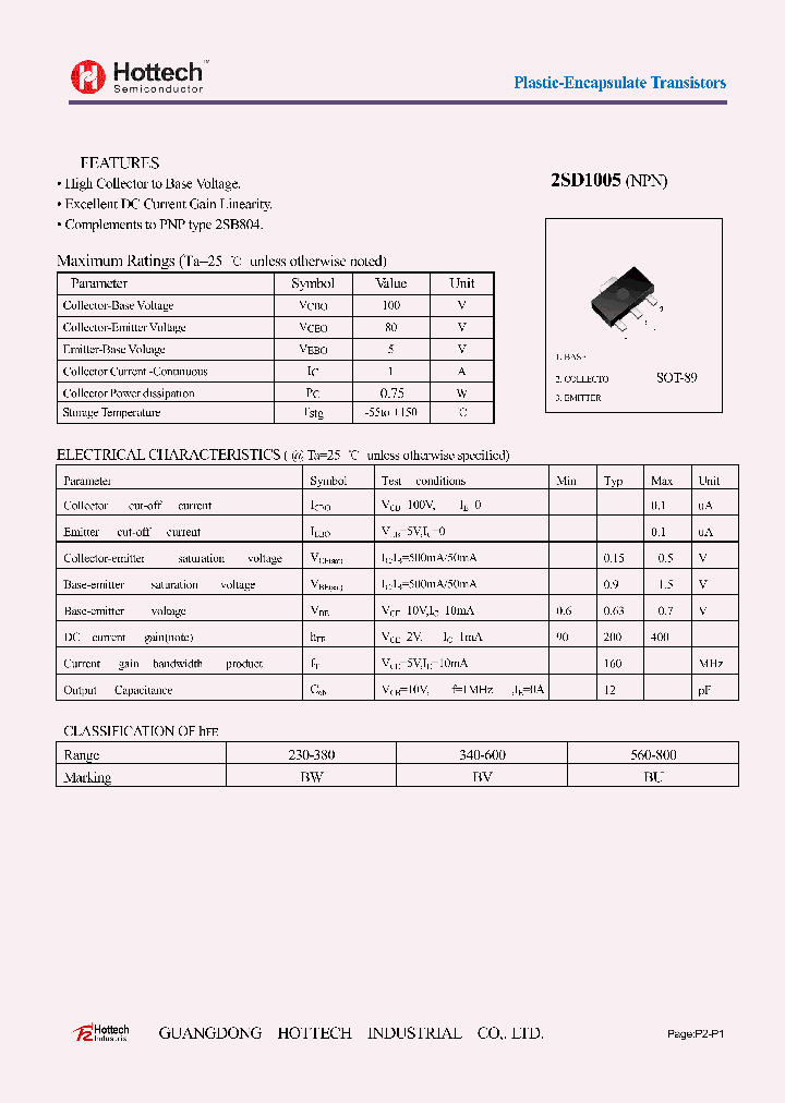 2SD1005_8880499.PDF Datasheet