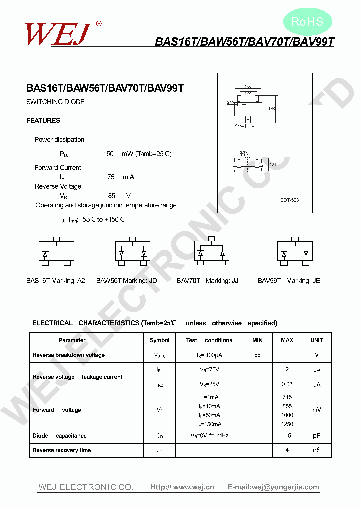 BAV99T_8881370.PDF Datasheet
