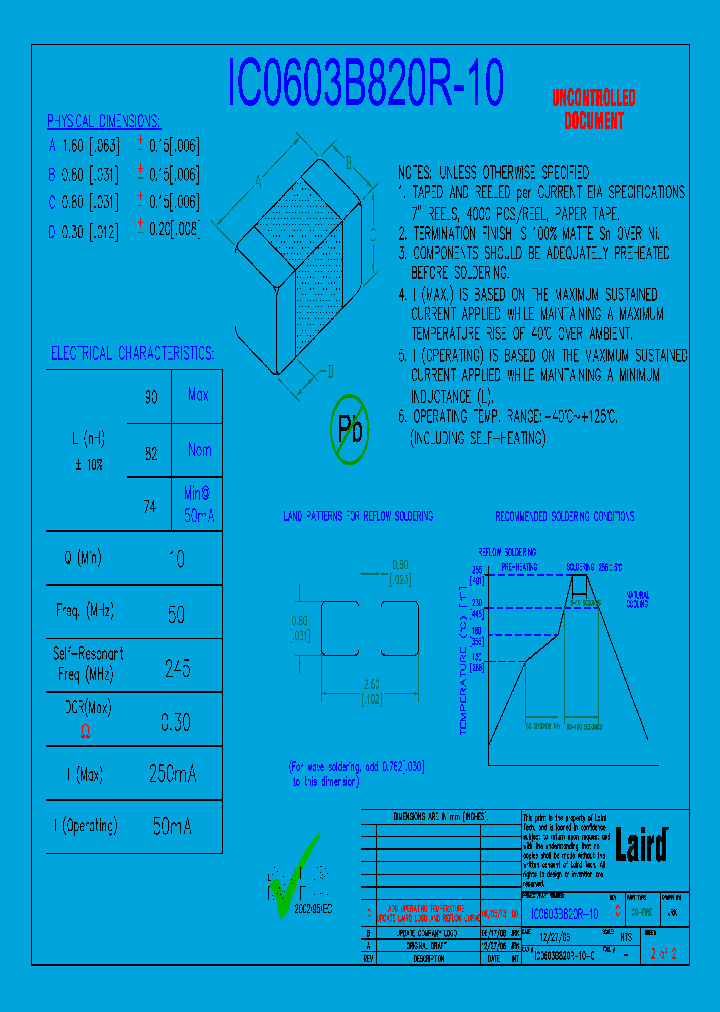 IC0603B820R-10_8888430.PDF Datasheet