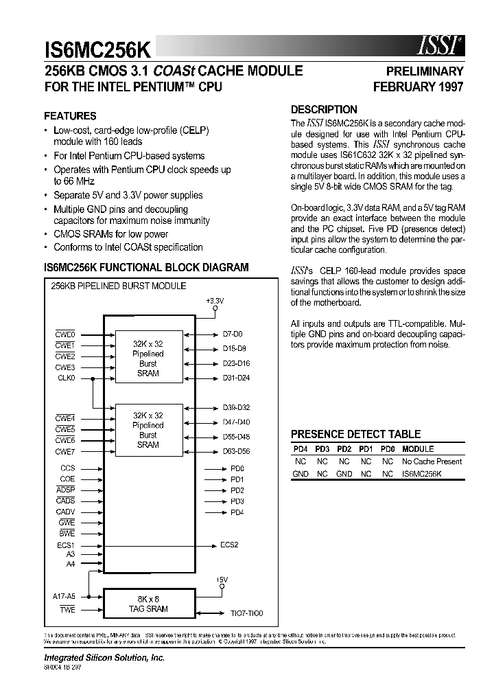 IS6MC256K-50_8895266.PDF Datasheet