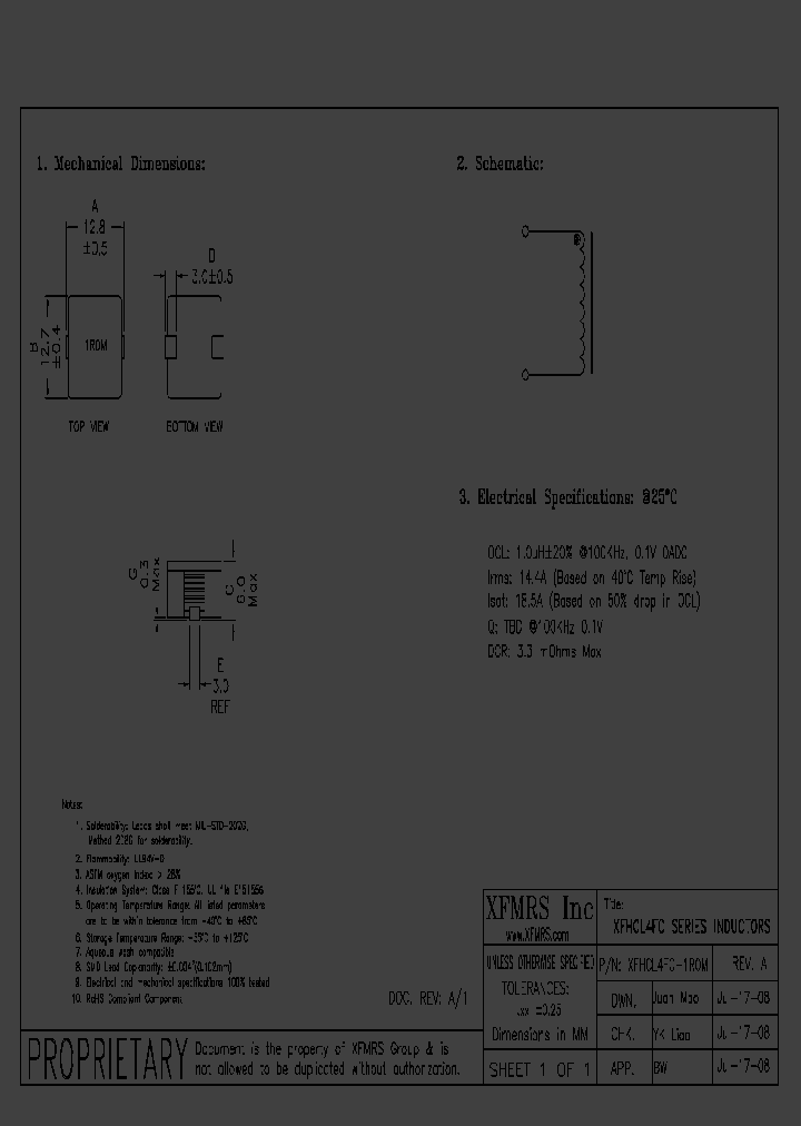 XFHCL4FC-1R0M_8895666.PDF Datasheet