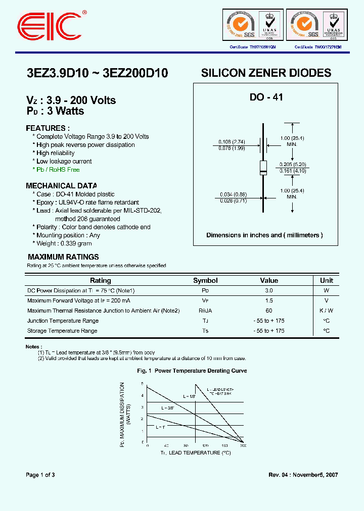 3EZ82D10_8896359.PDF Datasheet