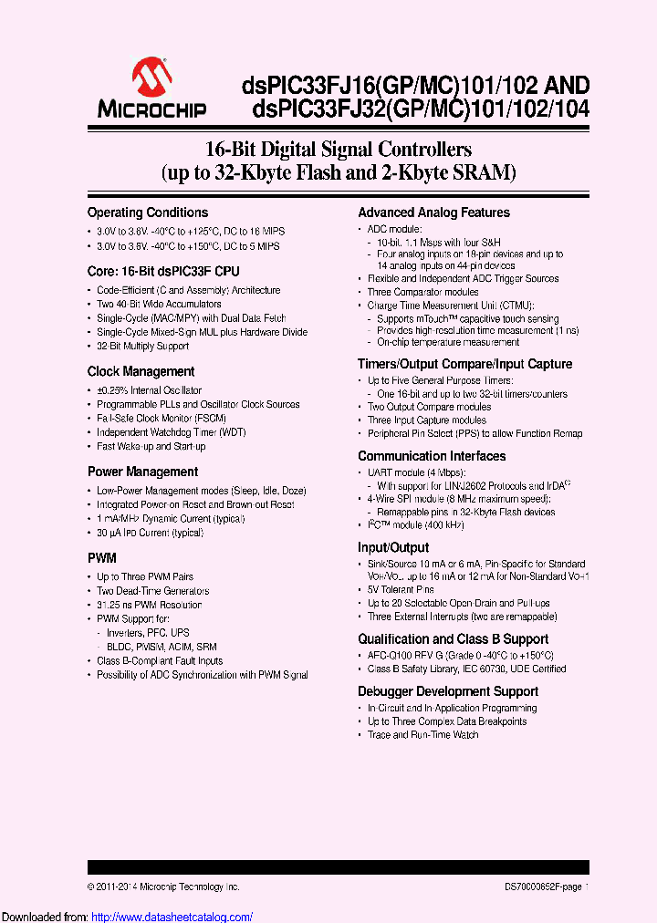 DSPIC33FJ32GP101_8897840.PDF Datasheet