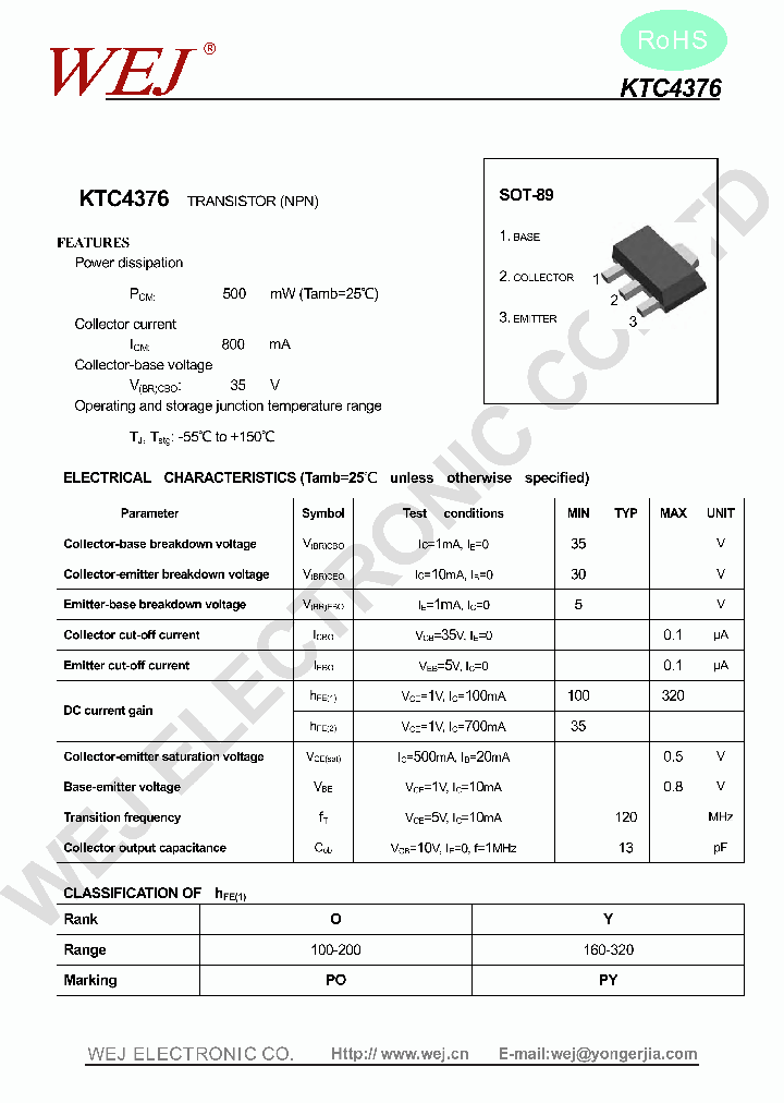 KTC4376-15_8900743.PDF Datasheet