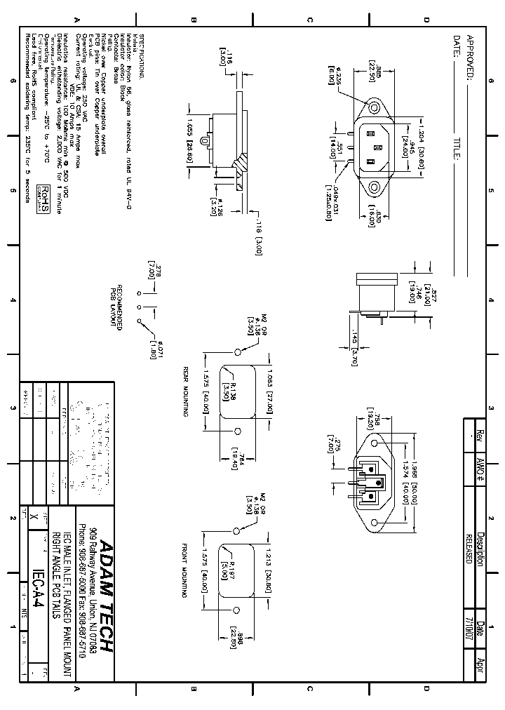 IEC-A-X_8901505.PDF Datasheet