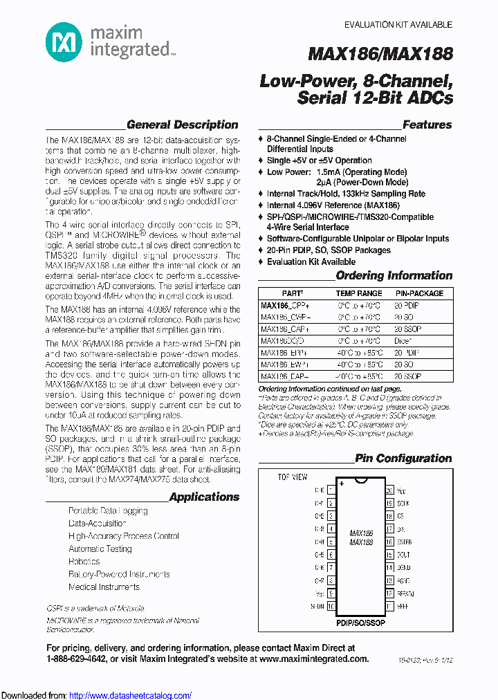 MAX186DCWPT_8904534.PDF Datasheet