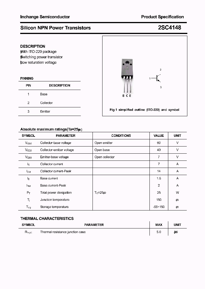 2SC4148_8905604.PDF Datasheet