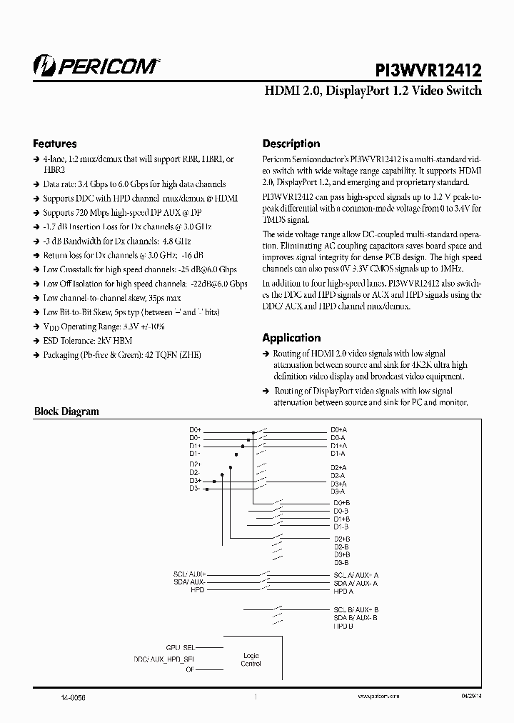 PI3WVR12412_8906841.PDF Datasheet