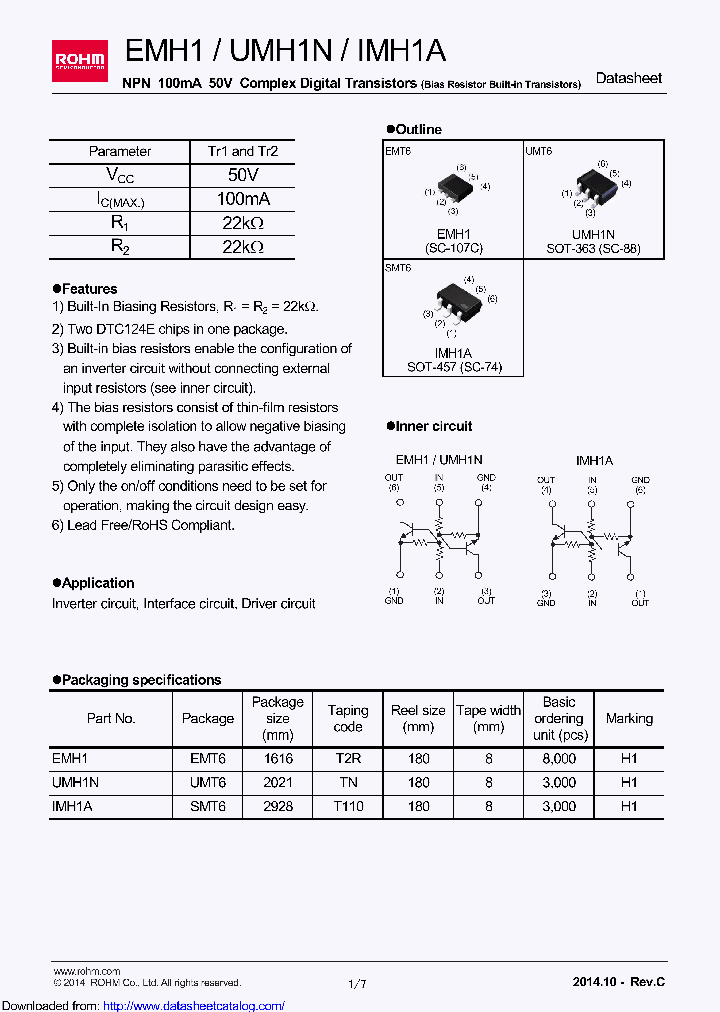 UMH1NTN_8910188.PDF Datasheet