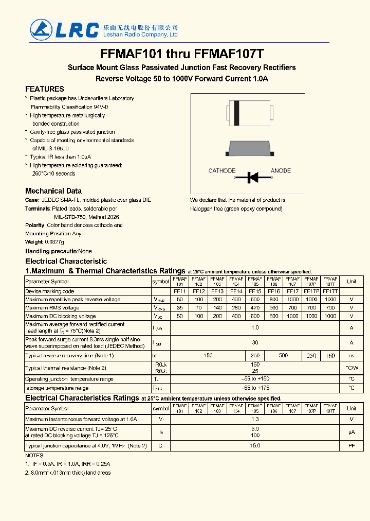 FFMAF107T_8911496.PDF Datasheet