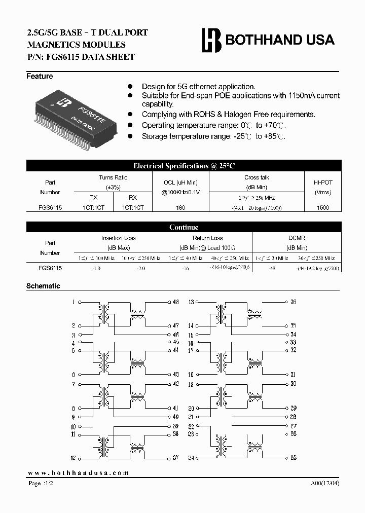 FGS6115_8911830.PDF Datasheet