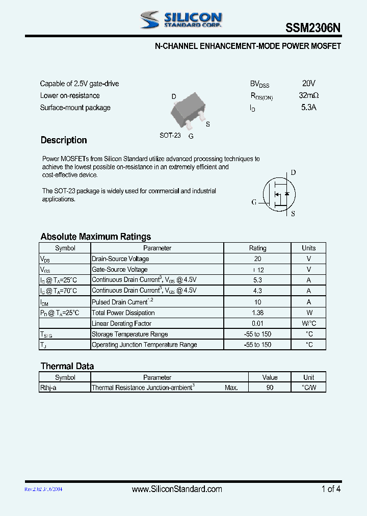 SSM2306N_8912494.PDF Datasheet