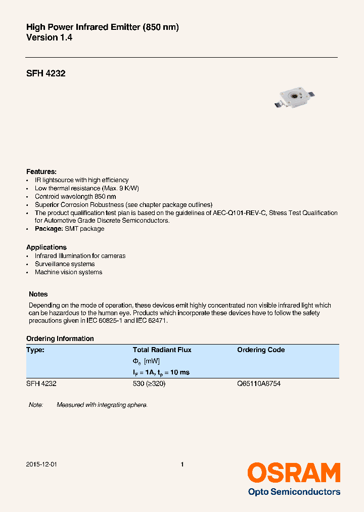 SFH4232_8920266.PDF Datasheet