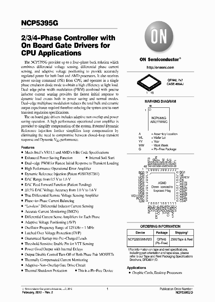 NCP5395G_8921157.PDF Datasheet